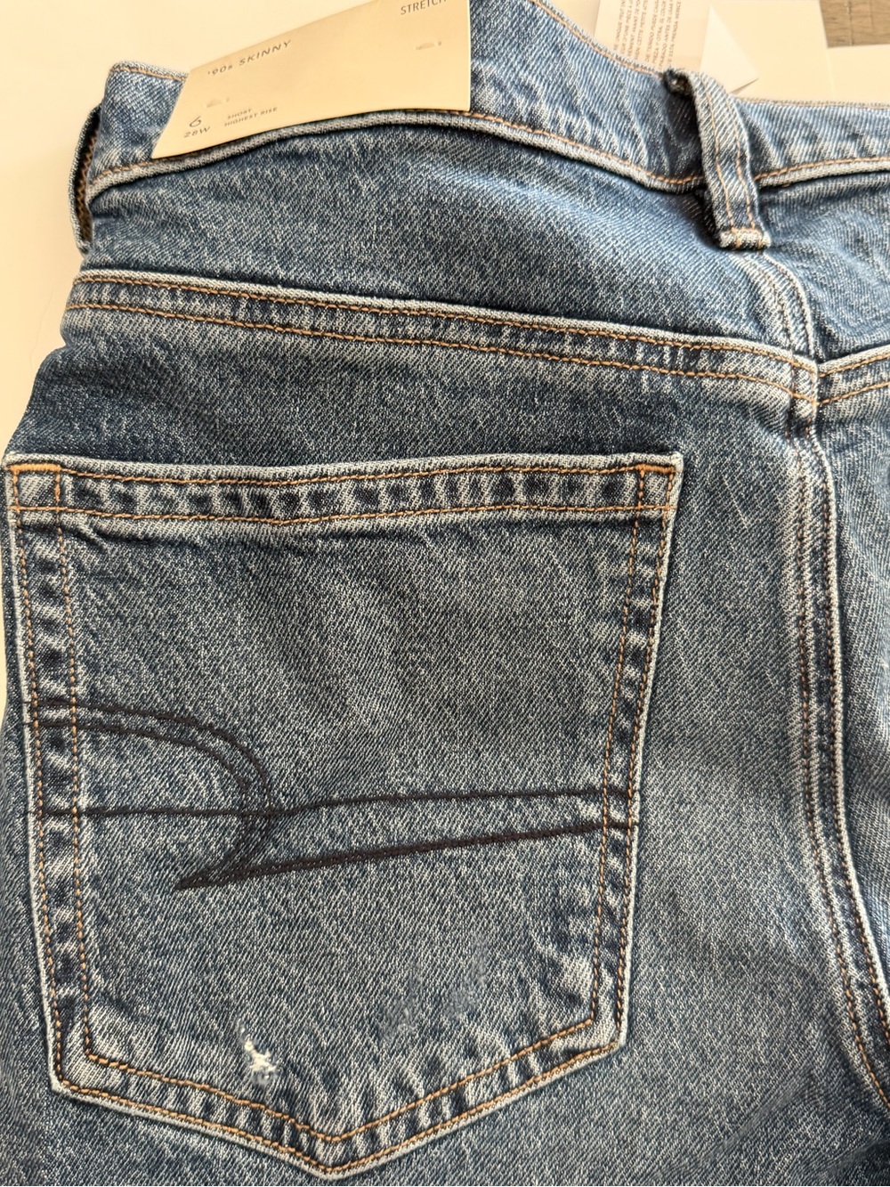 American Eagle ’90s Skinny Jeans - Indie Dark Destroy - NWT
